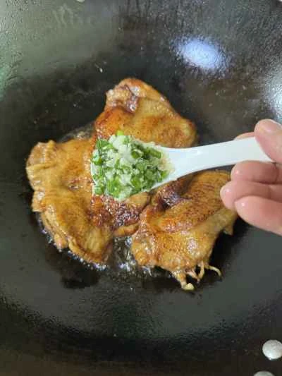 塩ネギ鶏もも肉の作り方：11