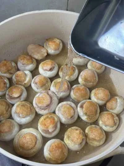 きのこ入りエビ団子の作り方：7