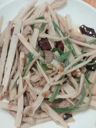 酸辣蓮根の千切りを作る手順：6