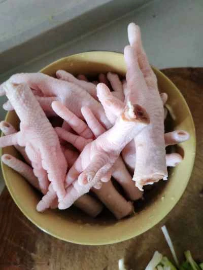 味付け鶏足の作り方：1