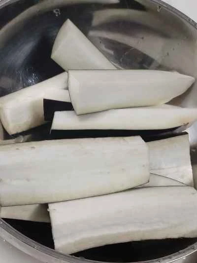 ナスとインゲンのシチューの作り方：2