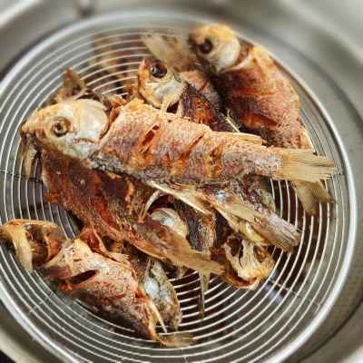 フナの唐揚げの作り方：6