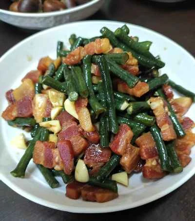 豚肉とインゲンの炒め物の作り方:7