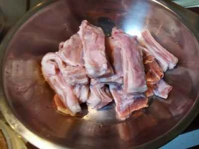 ネギ風味のローストラムチョップの作り方：3