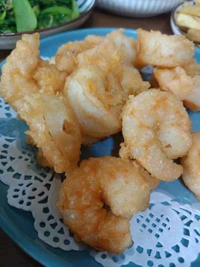 半熟エビの作り方：4