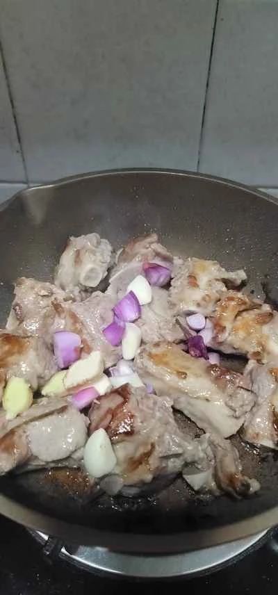 プラム風味のスペアリブの作り方：7