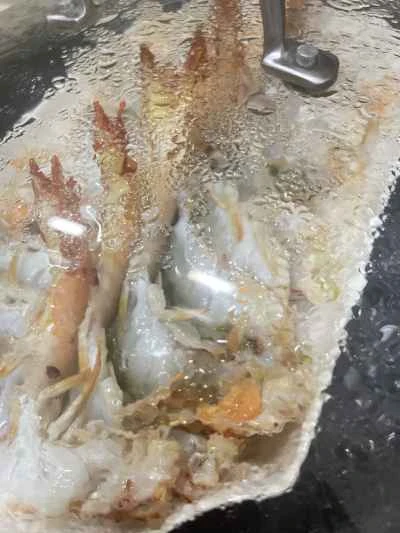 ニンニク蒸しエビの作り方：5