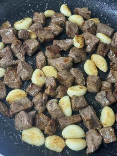 黒胡椒ビーフキューブのレシピ手順：10