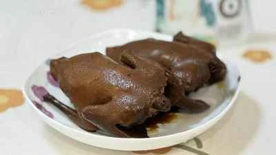 広東風醤油鳩の作り方：6