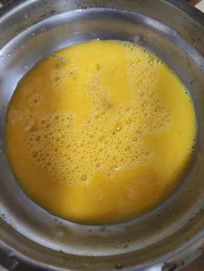 チンゲン菜と春雨の卵炒めの作り方：1