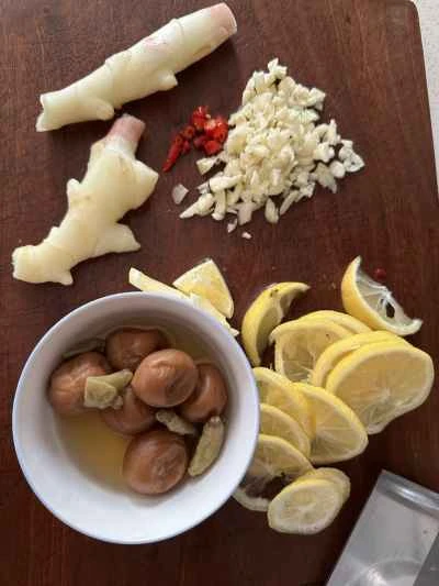 自分流のボーボーチキンを作る手順：1