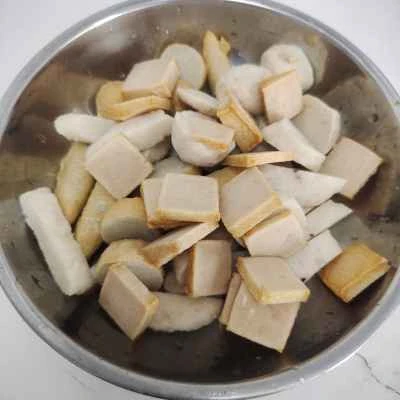 清水ミートボールライスヌードルの作り方：2