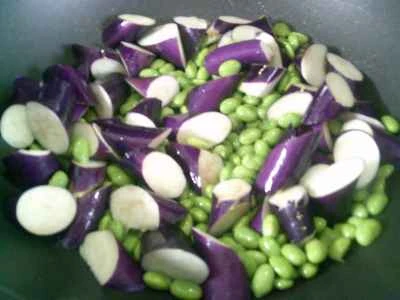 枝豆入りナスの煮込みの作り方：5