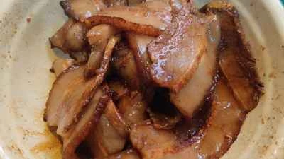 豚バラ肉の煮込みとカラシナのピクルスの作り方：13