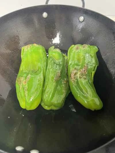 虎皮ピーマンの作り方：5