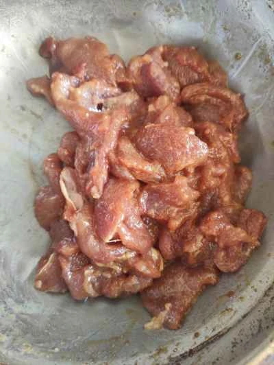 にんにくエノキ茸入り蒸し豚肉の作り方：4