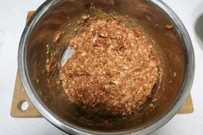 故郷風揚げ豚肉団子のレシピ手順：3