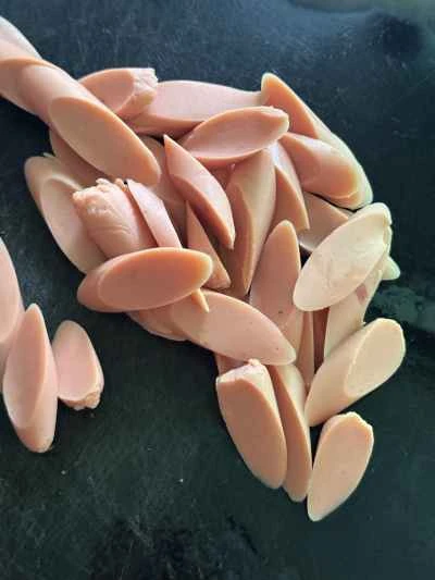 ピーマン、ジャガイモ、ハムの炒め物の作り方：3