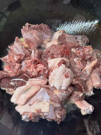 鴨肉とたけのこの煮込みの作り方：5