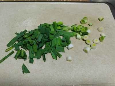 ニンニクの芽と乾燥豆腐の炒め物の作り方:2