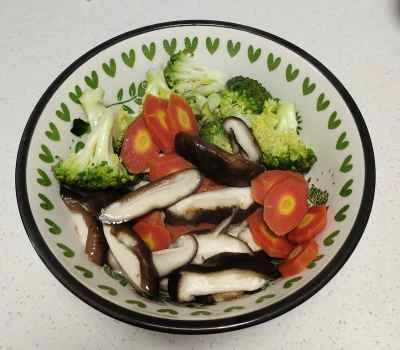 旬の野菜炒めの手順：1