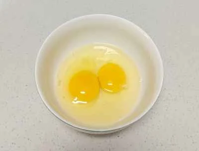 千切り白菜入りスクランブルエッグの作り方：3