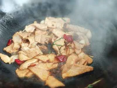 アスパラガスと肉の炒め物の作り方：9