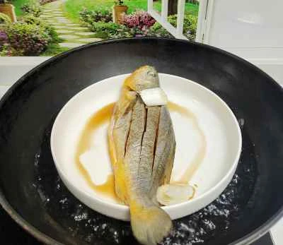 蒸しニベのレシピ手順：2