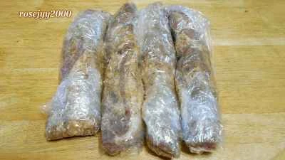 ニンニク風味の塩豚の作り方：7