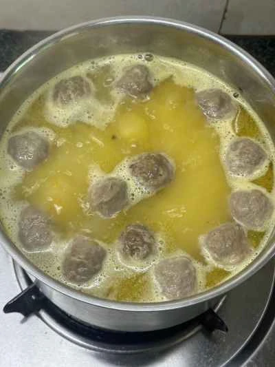 かぼちゃと春雨のスープのレシピ手順：9