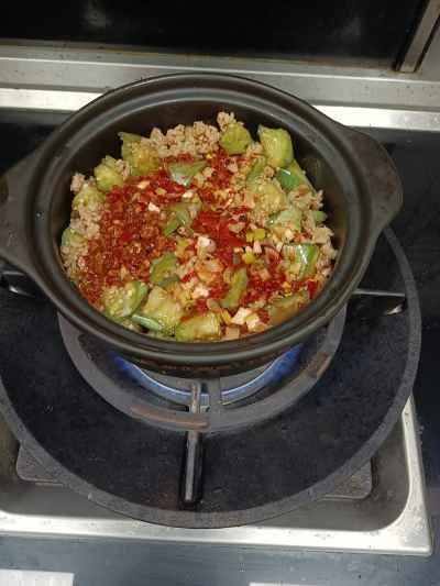 ひき肉、春雨、ナスのキャセロールの作り方：9