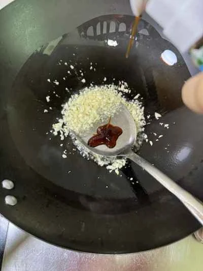 ニンニク風味の甘いブロッコリーの茎の作り方：6