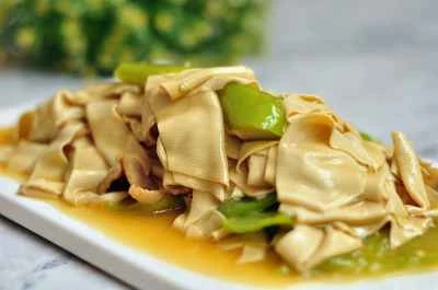 乾燥豆腐とピーマンの炒め物のレシピ