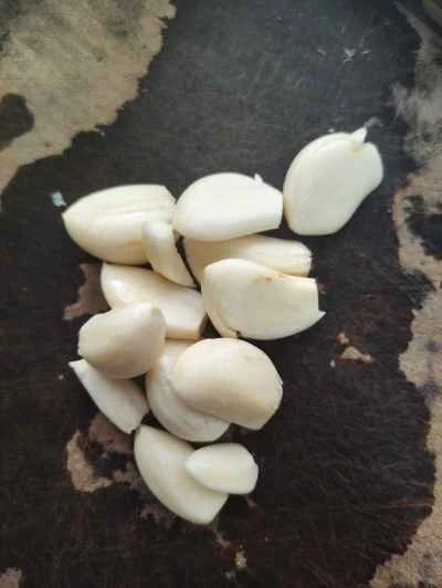 鶏の内臓と生姜の炒め物の作り方：2