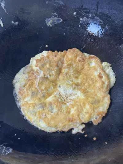 アサリと卵のオムレツの作り方：8