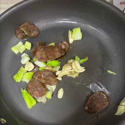 中華ソーセージと干しタケノコの作り方：4