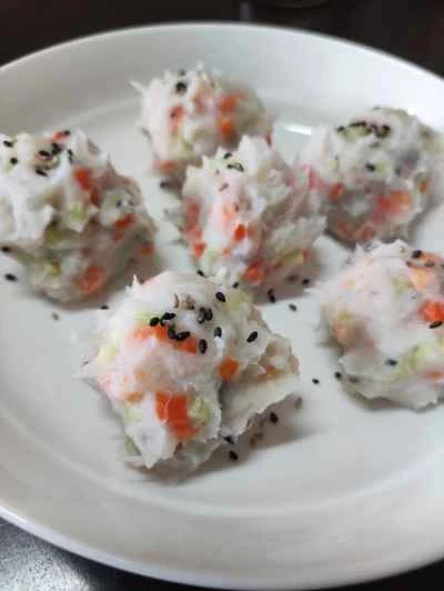 野菜入りヤムボールのレシピ