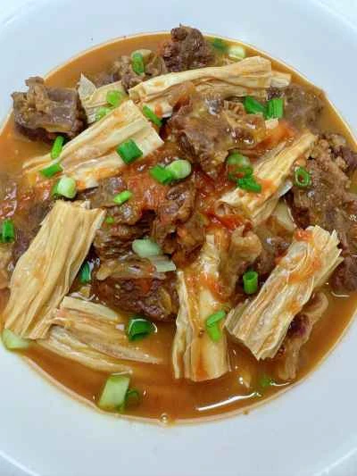 トマト、豆腐皮、牛ブリスケットの作り方：20