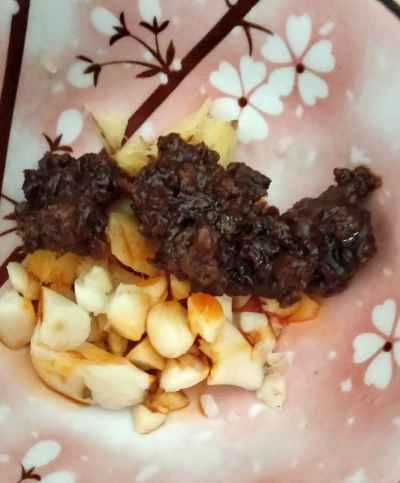 蒸しセロリの葉のレシピ手順:4