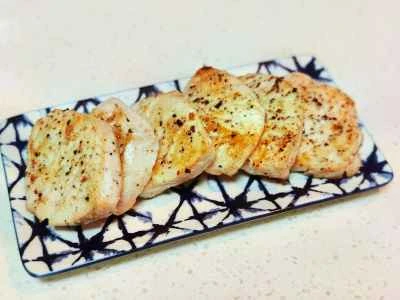 フライパンで焼いたサーモンのレシピ手順：5