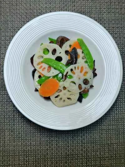 レンコンの砂糖炒めの作り方：13