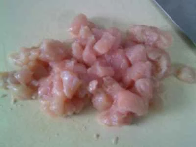 鶏胸肉とキュウリの炒め物の作り方：3