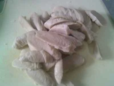 からし菜の漬物、枝豆、グルテンを使ったグルテン炒めの作り方：3