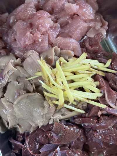 豚もつ炒めの作り方：4