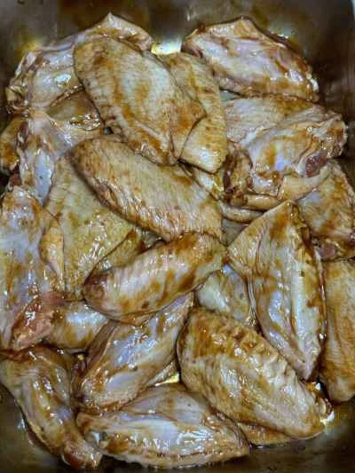 ドライポットチキンウィングの作り方：2