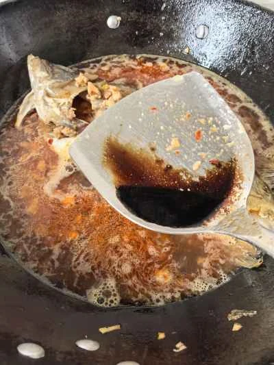臭みのあるマンダリンフィッシュの煮込みレシピ手順：9