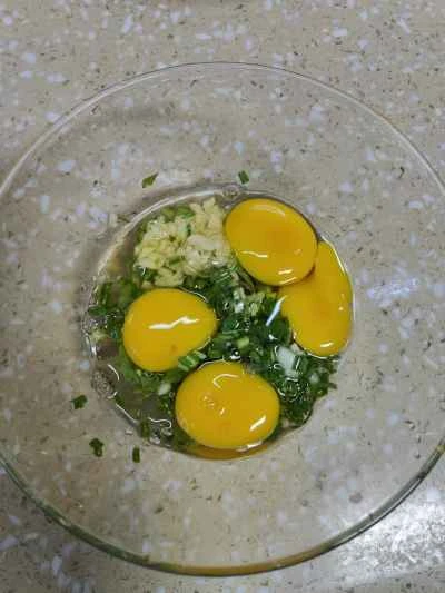 バジル入り目玉焼きの作り方：5