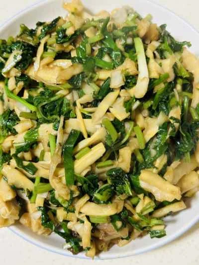 たけのこの炒め方の手順:6