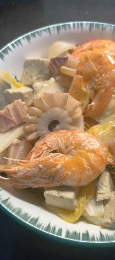 シーフードベビーチンゲン菜の作り方：6