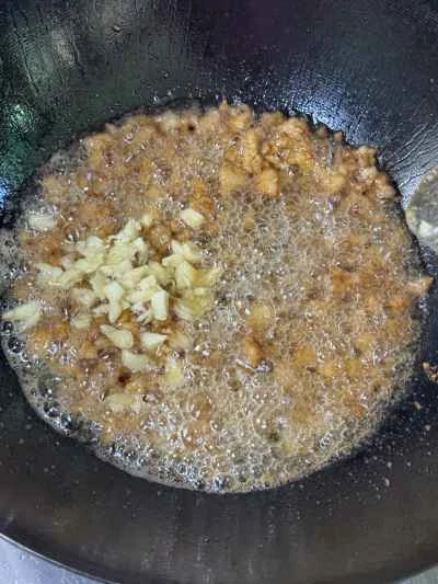 刻んだ唐辛子、ひき肉、こんにゃくの作り方：7